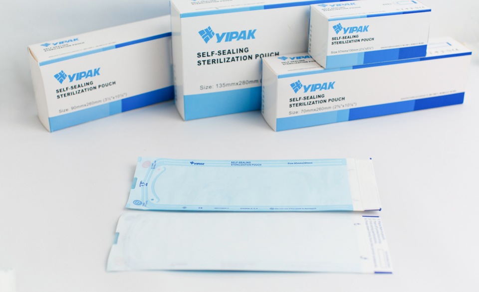 Self sealing Sterilization Pouch