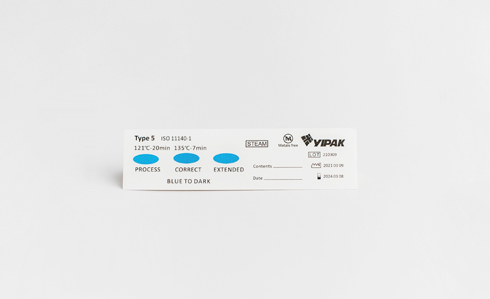 Steam/Autoclave Chemical Sterilization Indicator Strip